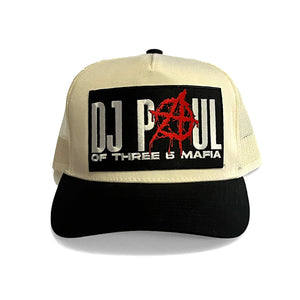 DJ Paul "Cream/Black" Trucker Hat