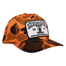 Load image into Gallery viewer, Snapback &quot;Hypnotize Established&quot; Orange Camo